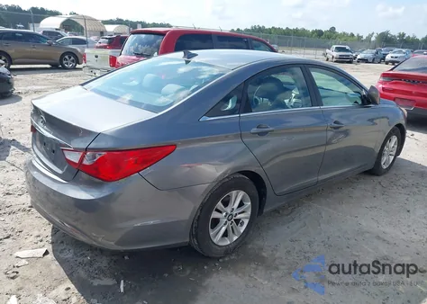2012 Hyundai Sonata Gls из США, поврежденный, VIN 5NPEB4AC9CH403868